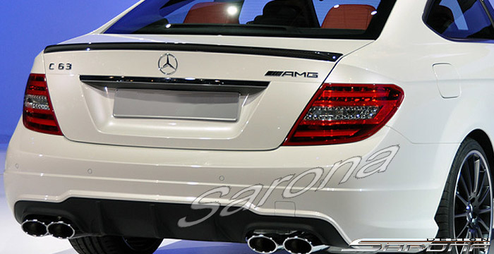 Custom Mercedes C Class Coupe  Trunk Wing (2008 - 2014) - Call for price (Part #MB-123-TW)